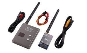 Large selection of FPV transmitters with many frequencies and bands. Great option for long range drone flying