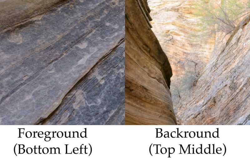 Hyperfocal Distance Mountain Landscape Comparison