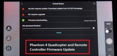 How To Update DJI Phantom 4 Firmware